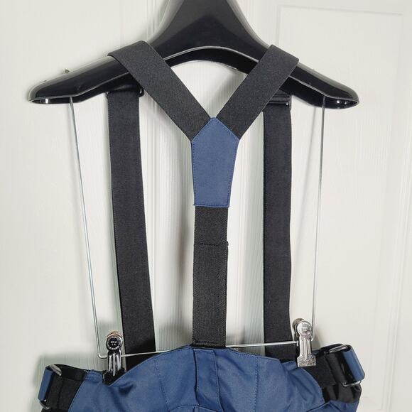 Rossignol Ski Snow Pants Suspenders Mens Medium Dark Navy Waterproof EU 48 FR 50 - Picture 7 of 16